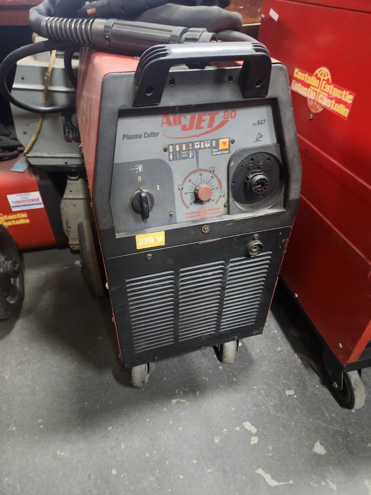 AIR JET 80 FONTE PLASMA EUTECTIC + CASTOLIN